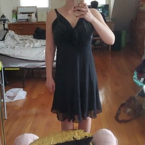 Black party dress